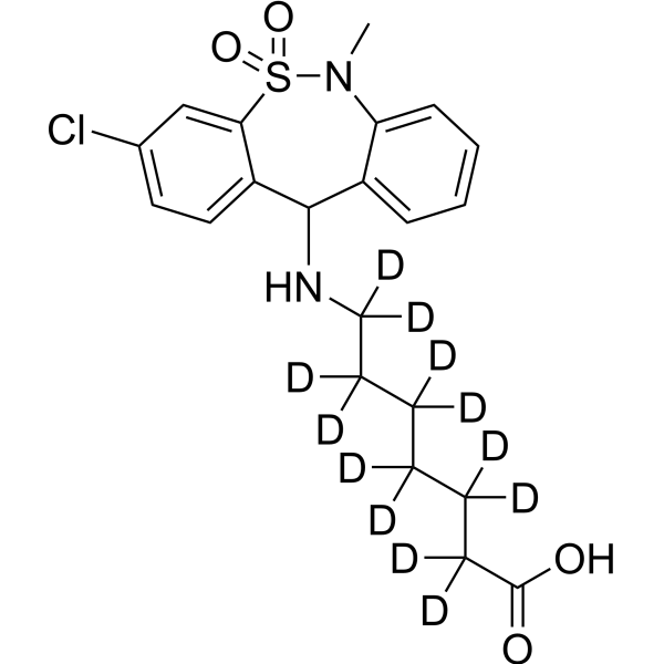 Tianeptine-d12 (tianeptine d12) 1189870-26-5
